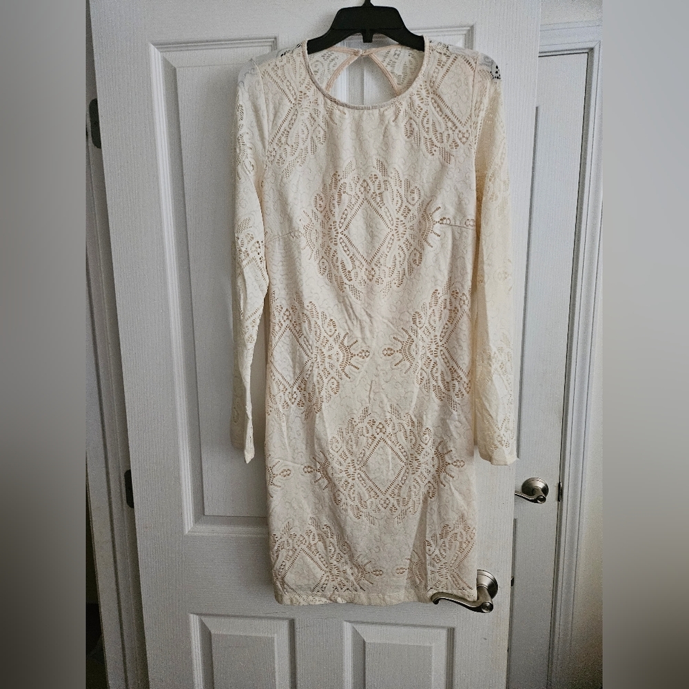 Cream Dress